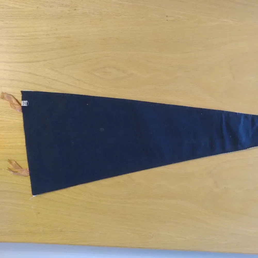 Vintage 60s Bourbon Street Jazz New Orleans Pennant Flag